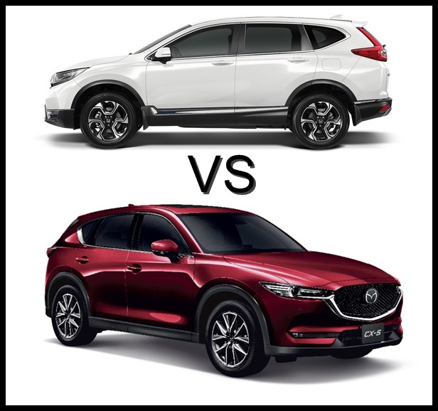 เปรียบเทียบ Mazda CX-5 2018 vs Honda CRV 2018