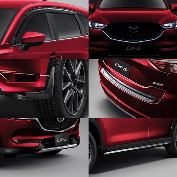ภายนอกของ Mazda CX-5 2018