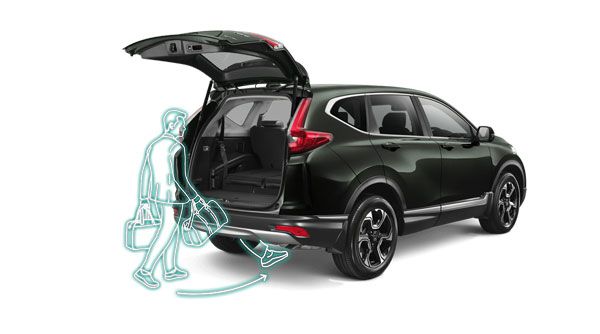 Honda CR-V 2018 เปิดประตูท้ายด้วยระบบแฮนด์ฟรี