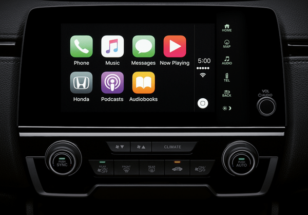 Honda CR-V 2018 รองรับระบบ Apple CarPlay