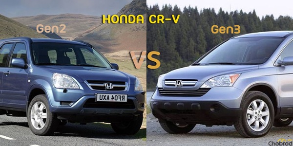 ซื้อรถ Honda CR-V มือสองเจนไหนดีระหว่าง G2 กับ G3 ?