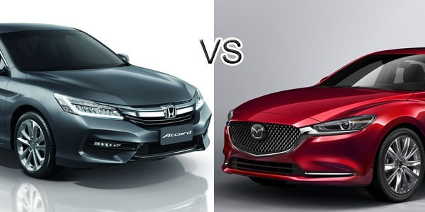 เปรียบเทียบ Honda Accord 2018 และ Mazda Atenza 2018 คันไหนดี?