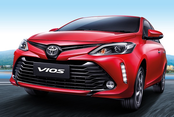 Toyota Vios ที่ทำตลาดมานาน 
