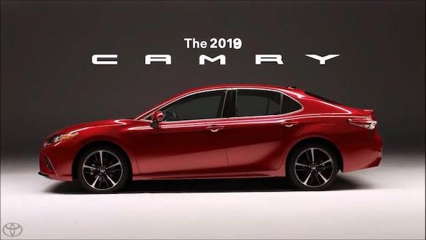 Toyota Camry 2019 ถือเป็นรถเจเนอเรชั่น 8 ของรถซีดานในตระกูลนี้