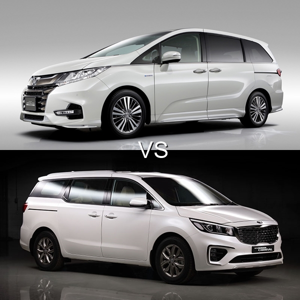 ซื้อรุ่นไหนดีระหว่าง.. Kia Grand Carnival 2018 กับ Honda Odyssey 2018??