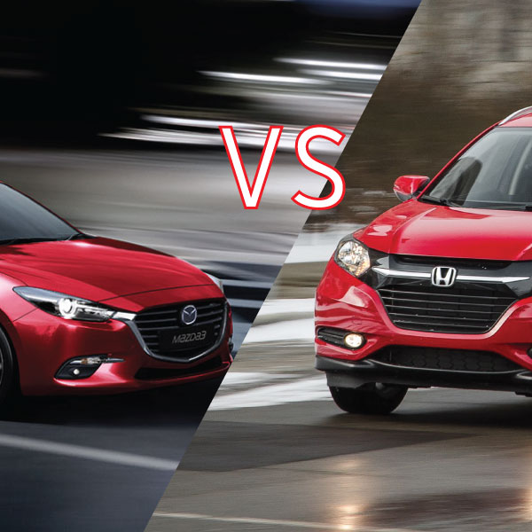 ลองเทียบกันดู ! ระหว่าง Mazda 3 และ Honda HR-V มือสอง รุ่นไหนดีกว่ากัน ?