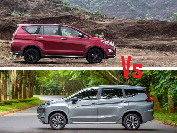 เปรียบเทียบ Toyota Innova Crysta กับ Mitsubishi Xpander