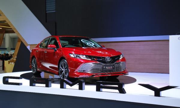 Toyota New Camry เมื่อเปิดตัวในงาน Motor Expo2018