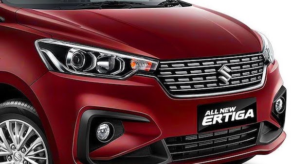 ด้านหน้าแบบเต็ม ๆ ของ All New Suzuki Ertiga 2019 