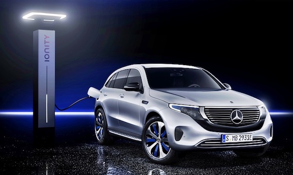 Mercedes-Benz EQC สามารถขับขี่ได้ในระยะทาง 450 กิโลเมตร