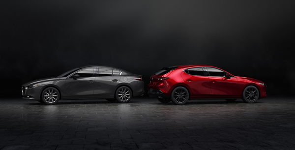 All New Mazda 3 2019 มีทั้งรุ่น Hatchback และ Sedan ให้เลือก