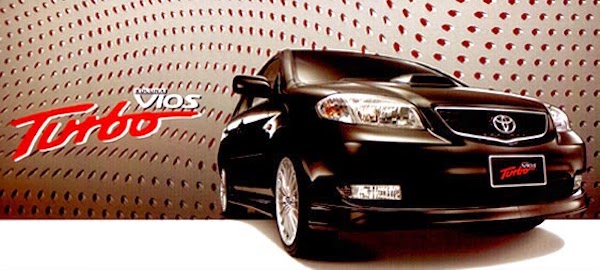 โฉมหน้าของ Toyota Vios Turbo 