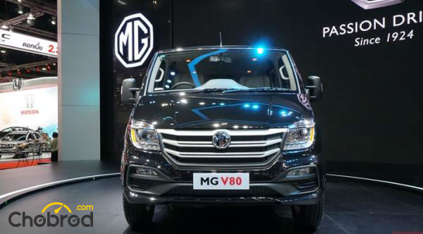 MG V80 รถใหญ่ 11 ที่นั่ง เปิดที่ 988,000-1,038,000 บาท เปิดตัวในงาน Bangkok Motor show ครั้งที่ 40