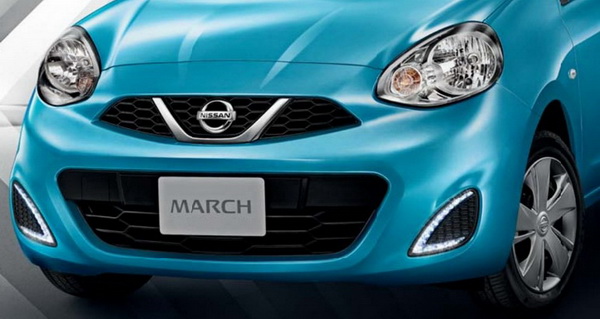 Nissan March มาพร้อมกระจังหน้าทรง V-Shape​ ที่เป็นเอกลักษณ์ของรถยนต์ค่าย Nissan