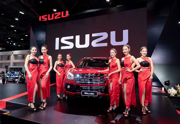 รถยนต์ ISUZU MU-X ที่เปิดตัวในงาน มอเตอร์โชว์ 2019 ที่ผ่านมา