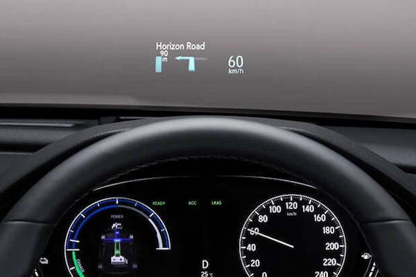  HEAD-UP DISPLAY ระบบแสดงข้อมูลบนกระจกหน้า