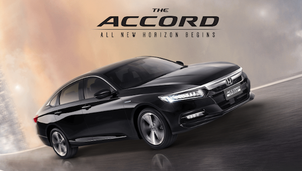 All New Honda Accord 2019 รุ่นเริ่มต้น 1.5 ล้านบาท  