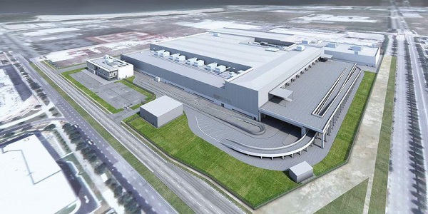 แผนผังของโรงงานผลิตรถยนต์ไฟฟ้าของ Dyson ในสิงคโปร์ที่คาดว่าจะเสร็จในปีหน้า