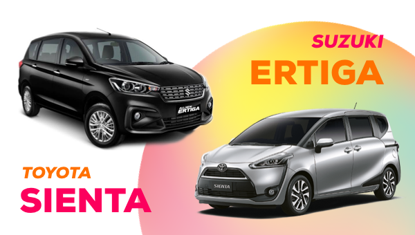 เปรียบเทียบ Suzuki Ertiga ปะทะ Toyota Sienta 2 รุ่นรถครอบครัว MPV ในตลาดรถเมืองไทย
