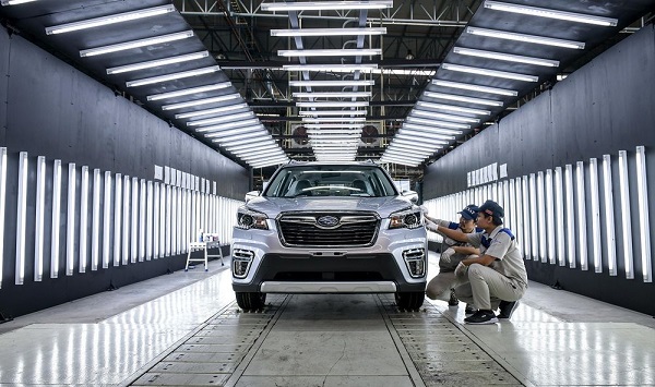 เป้าหมายของโรงงานคือการผลิต-ประกอบ Subaru Forester เป็นหลัก