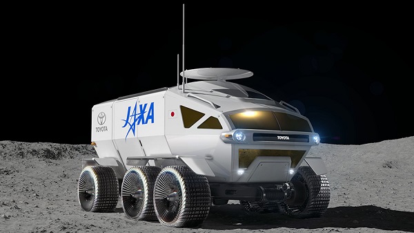 รถต้นแบบของโตโยต้าที่จะออกแบบเพื่อไปสำรวจดวงจันทร์กับ JAXA 