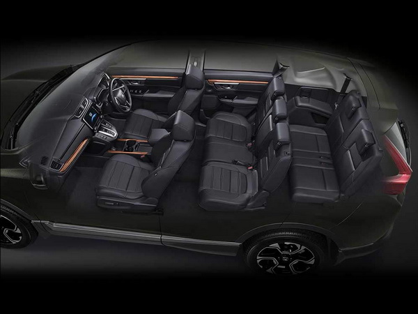 Honda CR-V 2019 ให้พื้นที่ภายในห้องโดยสารที่กว้างขวางสะดวกสบาย รองรับอุปกรณืความบันเทิง และความสะดวกสายครบครัน