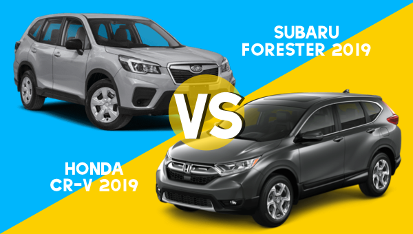 เปรียบเทียบ Subaru Forester 2019 กับ Honda CR-V 2019 