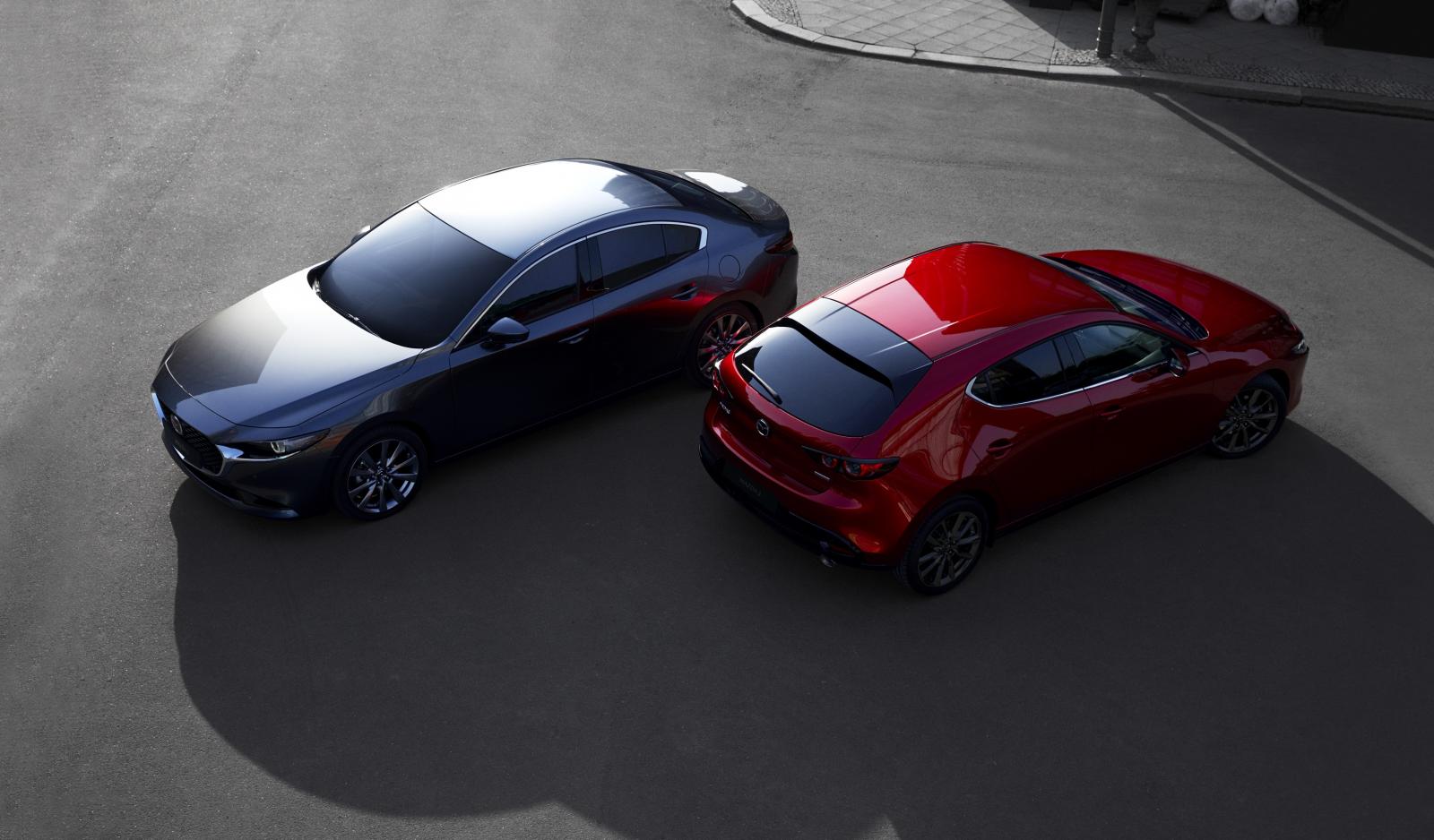 All New Mazda3 2019 ทั้งแบบแฮทช์แบ็คและซีดาน