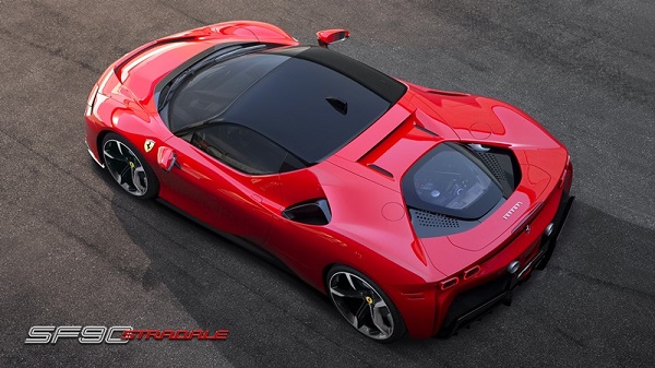 มุมมองอีกด้านของ Ferrari SF90 Stradale
