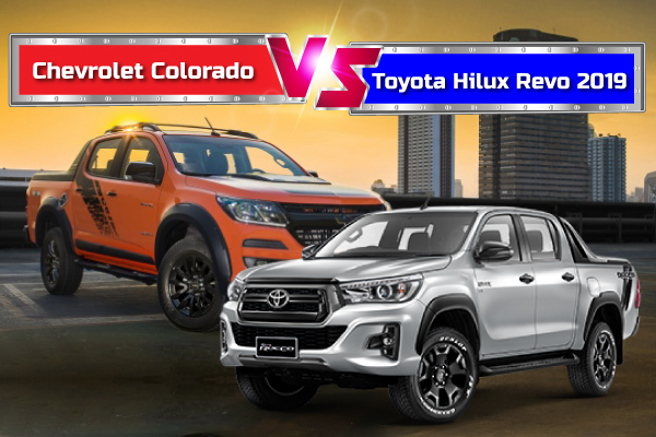 เทียบตัวท็อป Chevrolet Colorado vs Toyota Hilux Revo 2019 คันไหน? คือคำตอบที่ใช่! โดนใจคุณ