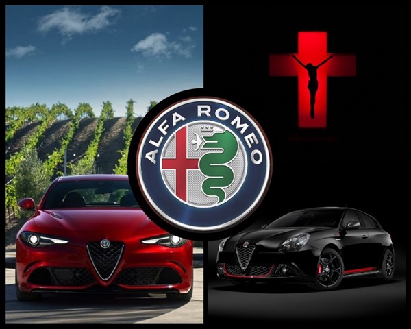 โลโก้ Alfa Romeo เหมือนศิลาจารึกที่บันทึกเรื่องราวมากมายไว้ในนี้