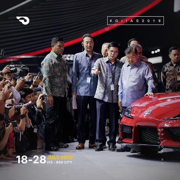  บรรยากาศในงานโชว์รถยนต์ครั้งใหญ่ของอินโดนีเซีย GIIAS 2019 ตั้งแต่วันที่ 18-28 กรกฎาคม 2562 