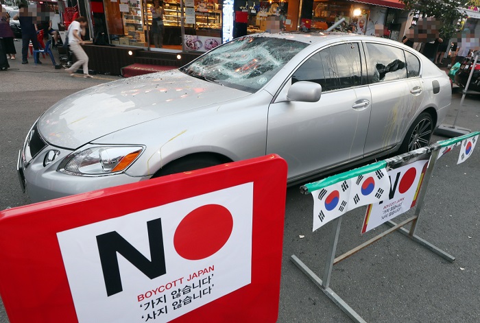 ชาตินิยมของเกาหลีที่ถูกปลุกขึ้นมาและมีผลต่อรถยนต์จากญี่ปุ่นในทันที 