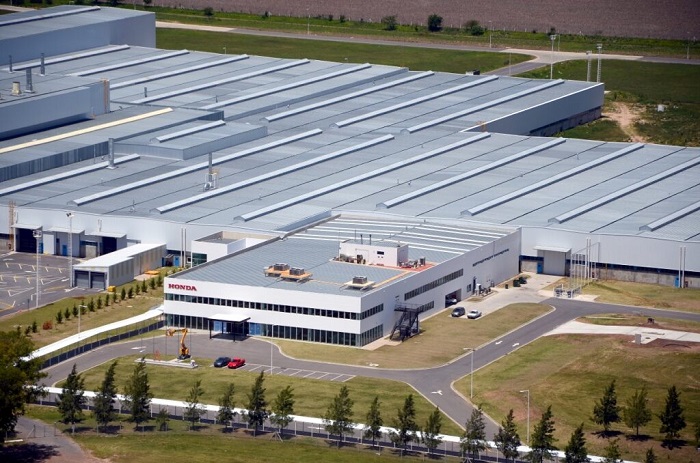 โรงงานของฮอนด้าในอาร์เจนติน่า ที่กำลังจะปิดตัวลงในปีหน้า 
