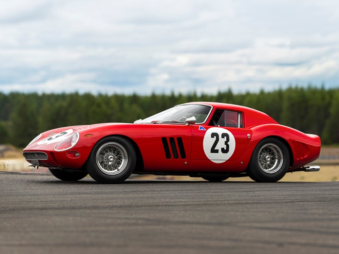 1962 Ferrari 250 GTO ถูกประมูลไปด้วยราคาสูงถึง 2,200 ล้านบาท