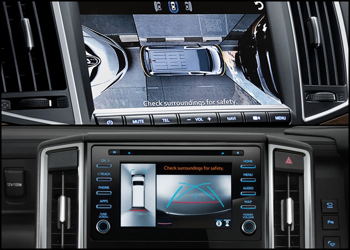 เปรียบเทียบ Smart View ระหว่าง Hyundai H-1 2019 กับ Toyota Majesty 2019