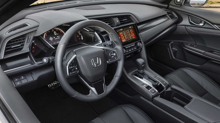 ภายในของ 2020 Honda Civic Hatchback ที่ดูทันสมัยมากทีเดียว 