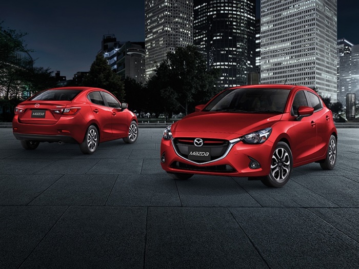 Mazda 2 โฉมล่าสุดเปิดตัวภายใต้โครงการรถอีโคคาร์