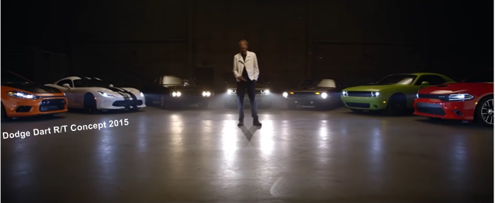 Dodge Dart R/T Concept 2015 ใน MV เพลง see you again