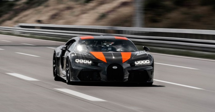 Bugatti Chiron กลายเป็นรถที่เร็วที่สุดในโลกอย่างเป็นทางการ