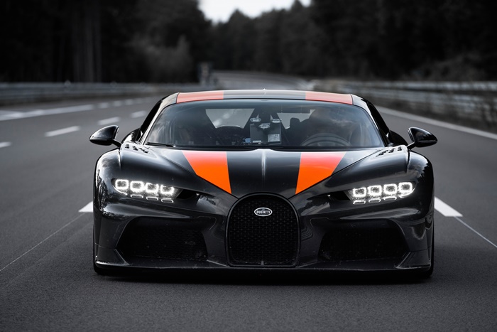 Bugatti Chiron มีการปรับโครงสร้างและภายนอกใหม่ที่จะสร้างความเร็วได้มากขึ้น