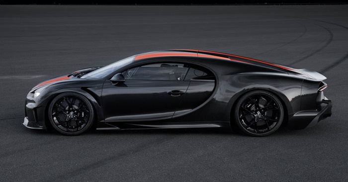 Bugatti Chiron มีการปรับโครงสร้างและภายนอกใหม่ที่จะสร้างความเร็วได้มากขึ้น
