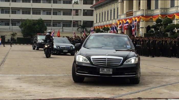 รถยนต์ประจำตำแหน่งนายกรัฐมนตรีของไทย