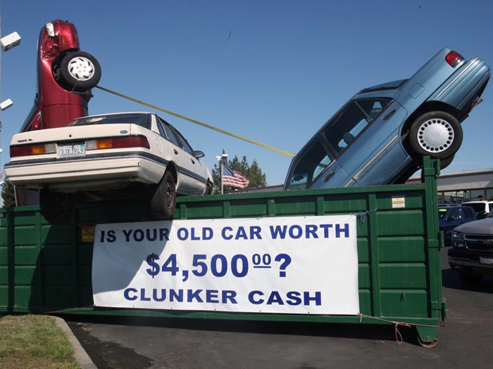 Cash for Clunkers โมเดลจากรัฐบาลสหรัฐ