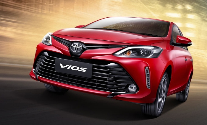 รถยนต์ Toyota Vios 2020 กับรูปลักษณ์ภายนอกใหม่