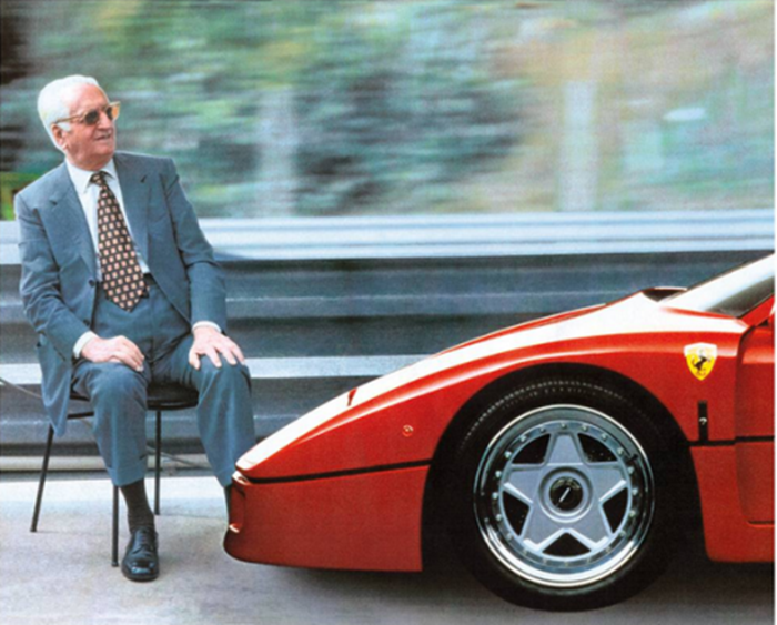 Enzo Ferrari  ผู้ก่อตั้ง Ferrari 