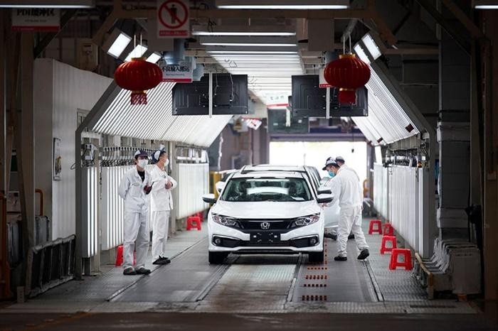 Honda Motor เริ่มเดินสายการผลิตเต็มกำลังที่โรงงานในเมืองอู่ฮั่น
