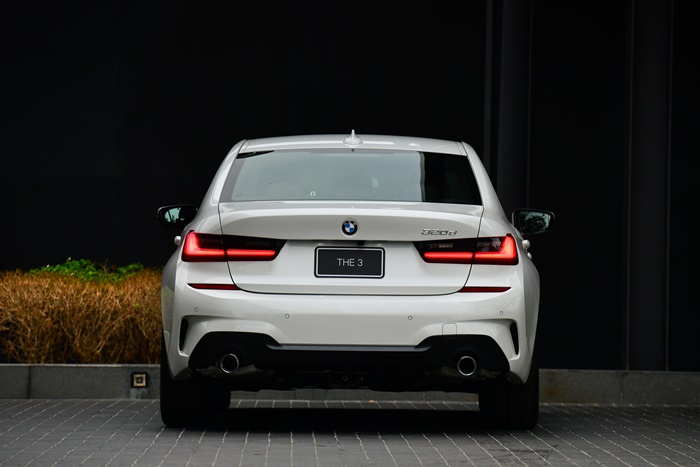 BMW 320d M Sport 2020 มาพร้อมไฟท้ายแบบ LED