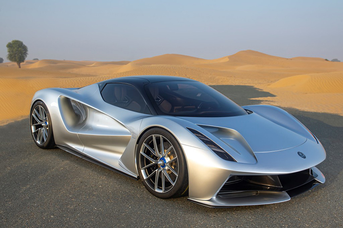 รถยนต์ Lotus Evija ใช้ไฟฟ้าล้วน มีกำลังรวมถึง 1,970 แรงม้า
