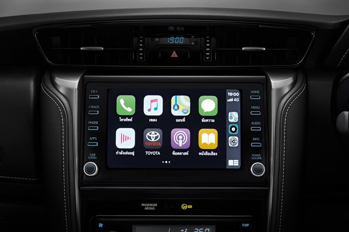 หน้าจอสัมผัสที่รองรับ Apple CarPlay
